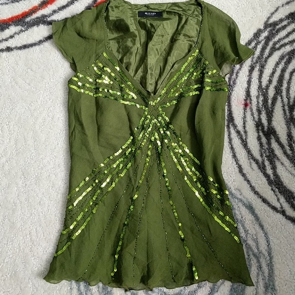 Sand silk top - Picture 1 of 4